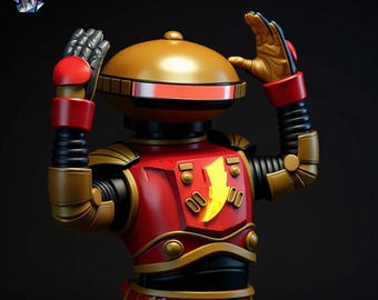 Alpha 5 – Hochdetailliertes 3D STL Modell | Vorunterstützte + 3MF-Dateien | Harz 3D Druck Figur