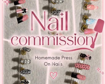 Commission Custom-made Press On Nails
