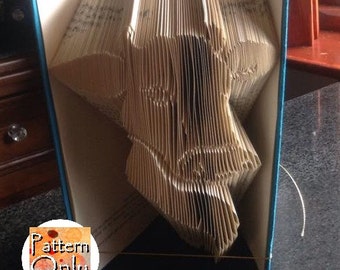 Cow Folded Book Art Pattern