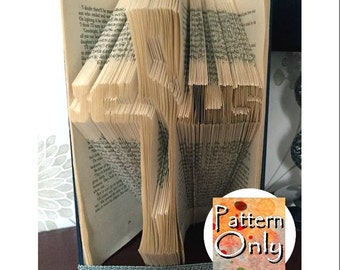 Jesus Cross Folded Book Art Pattern