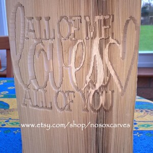 All of Me Cut & Fold Book Art Pattern