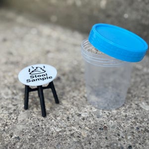 3D Printed Stool Sample Gag Gift | Novelty Medical Humor