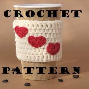 Crochet Pattern PDF, Coffee Cozy ,Coffee Sleeve, Tea Cozy, Cup Warmer, Crochet Cozy, Easy, Great for Beginners,Pattern No. 14