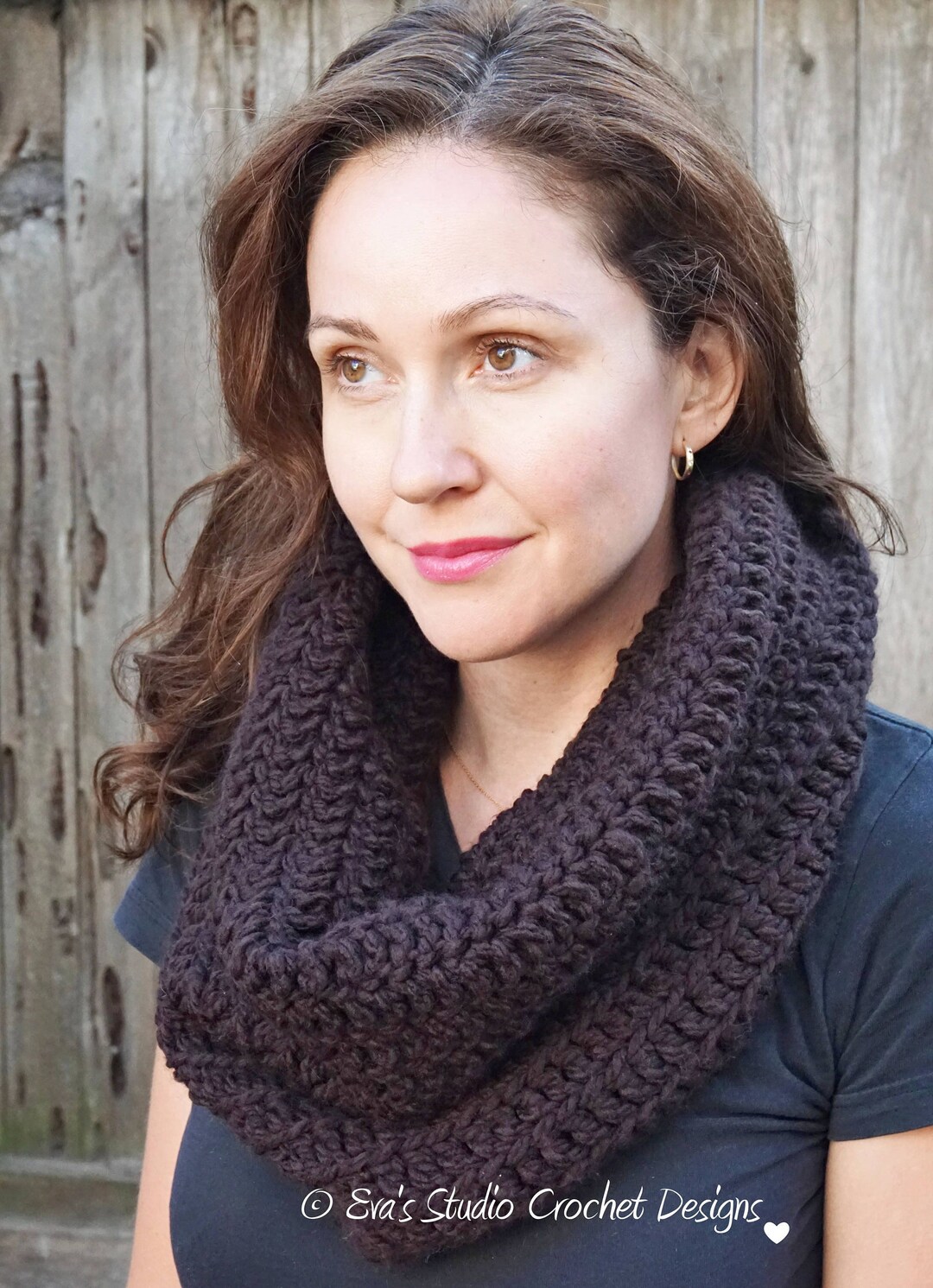 Crochet Infinity Scarf Pattern, Scarf, Infinity Scarf , Cowl - Etsy