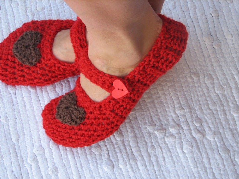 Mary Jane Slippers Crochet Pattern PDF,Easy, Great for Beginners, Shoes Crochet Pattern Slippers, Pattern No. 22 image 5