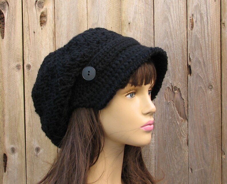 Crochet pattern, Newsboy Hat Pattern Crochet Pattern PDF, Pattern No. 37 image 4