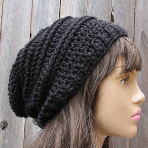 Crochet Hat Slouchy Hat Winter Accessories Autumn Accessories Fall Fashion image 2