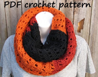 Crochet Scarf, Neck warmer, Pdf pattern, Easy, Great for Beginners, Scarf Crochet, Pattern No. 25