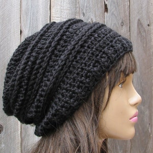Crochet Hat Slouchy Hat Winter Accessories Autumn Accessories Fall Fashion image 1