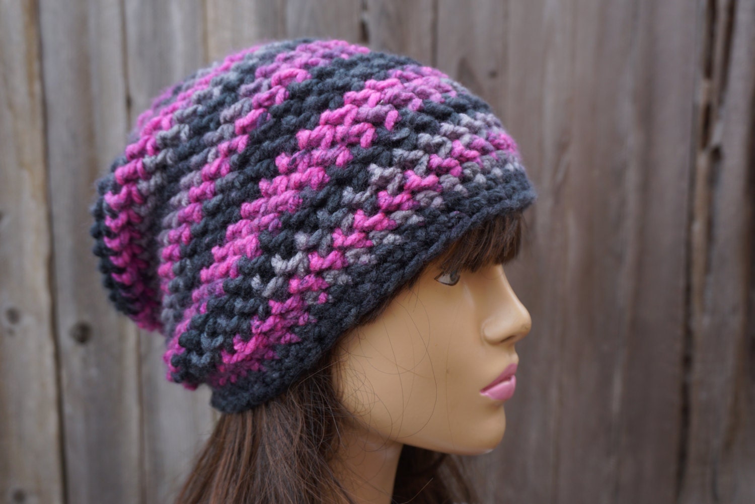 Crochet Hat Slouchy Hat Crochet Pattern Pdfeasy Pattern - Etsy