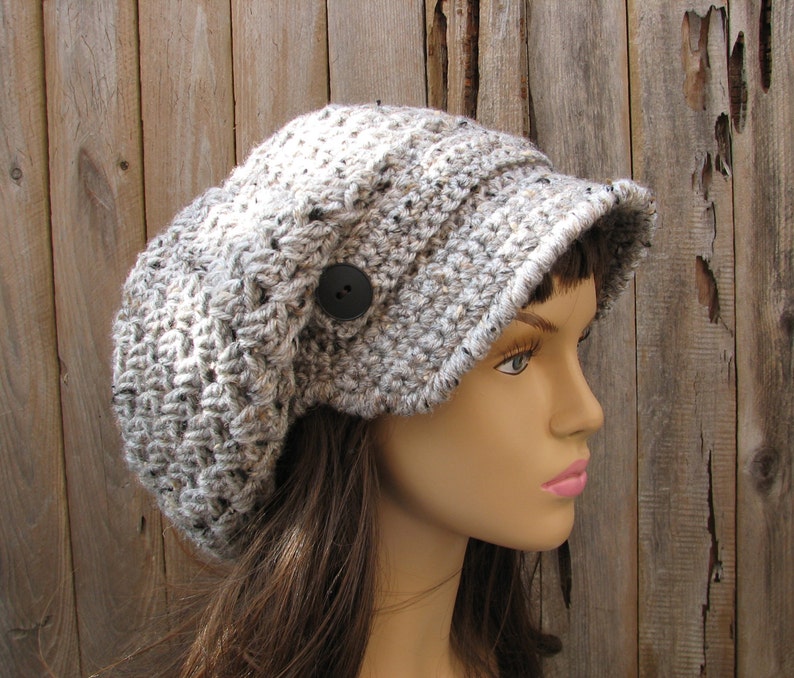 Crochet pattern, Newsboy Hat Pattern Crochet Pattern PDF, Pattern No. 37 image 2