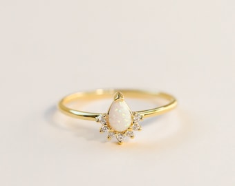 Ring - Opal Burst