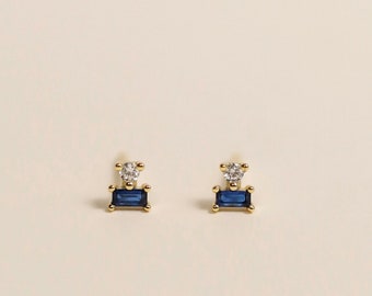 Sapphire Double Stud Stack