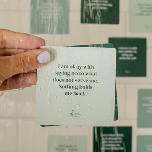 Abundance Shower Affirmations™