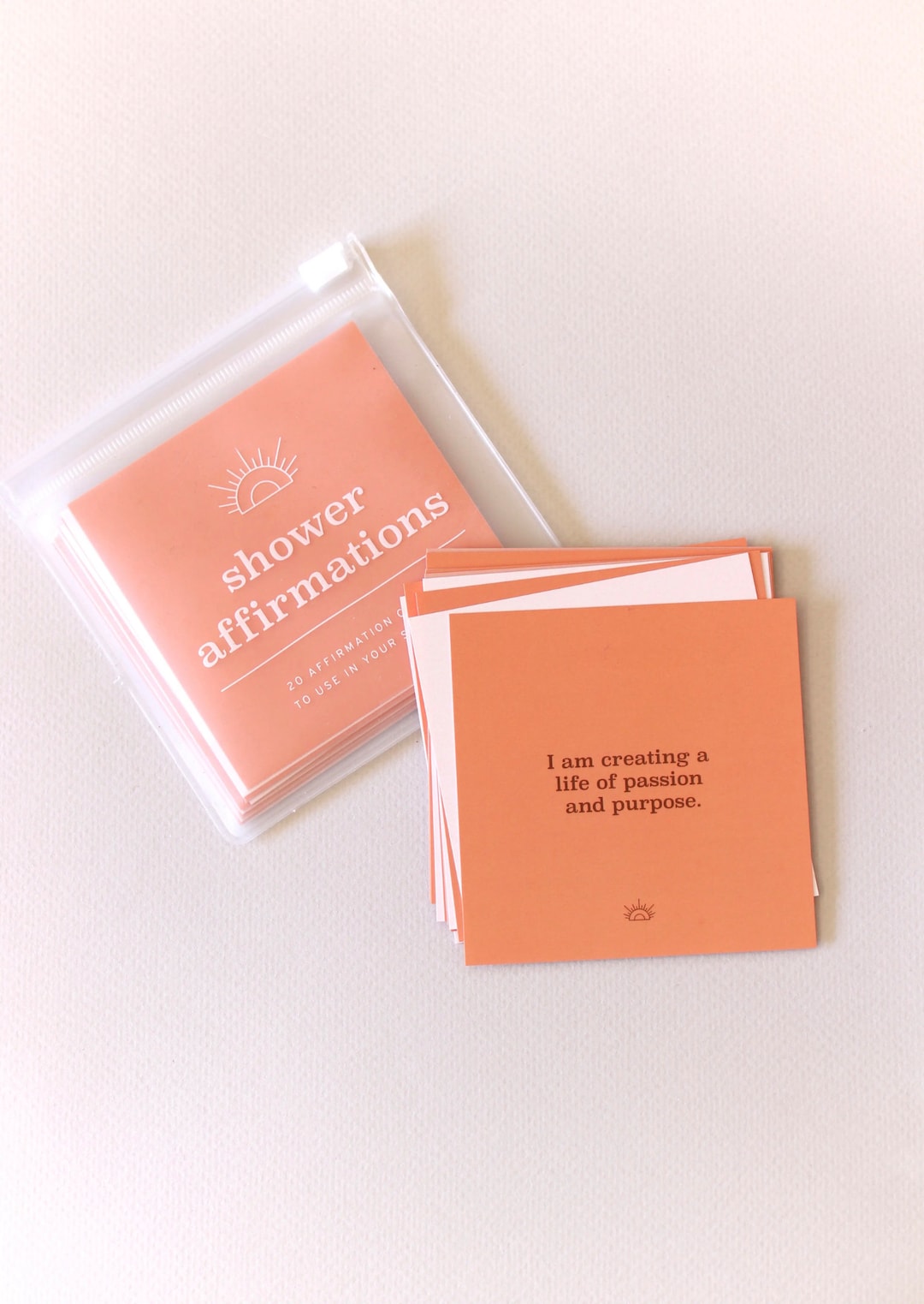 Shower Affirmation Cards