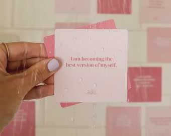 Afirmaciones de amor propio para la ducha™