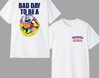 Twisted Tea Rocket Pop T-Shirt – Bad Day Graphic Tee, Unisex Cotton Top