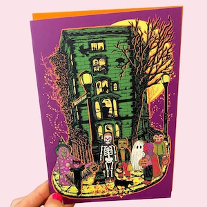 Halloween Trick Or Treat Greeting Card - Halloween - Birthday