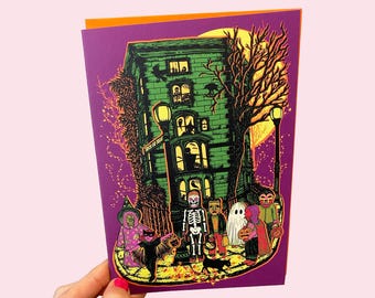 Halloween Trick Or Treat Greeting Card - Halloween - Birthday