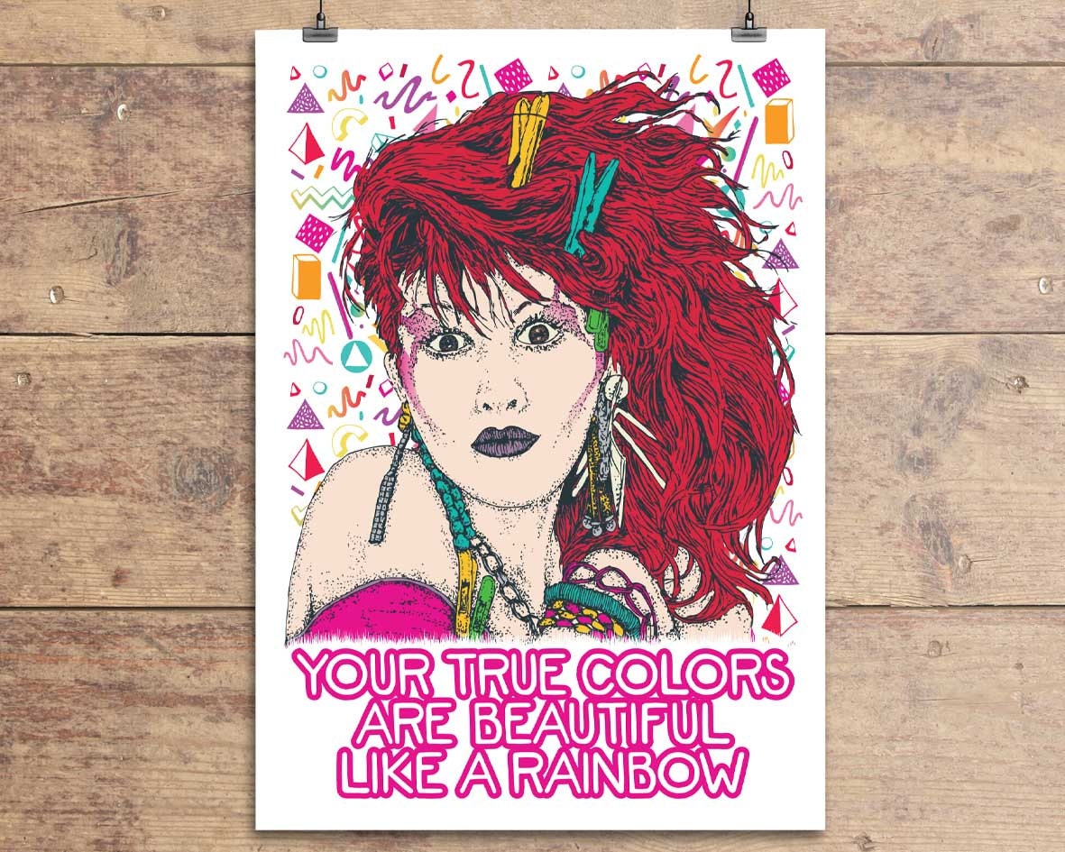 Love Song Lyrics For True Colors Cyndi Lauper With Chords