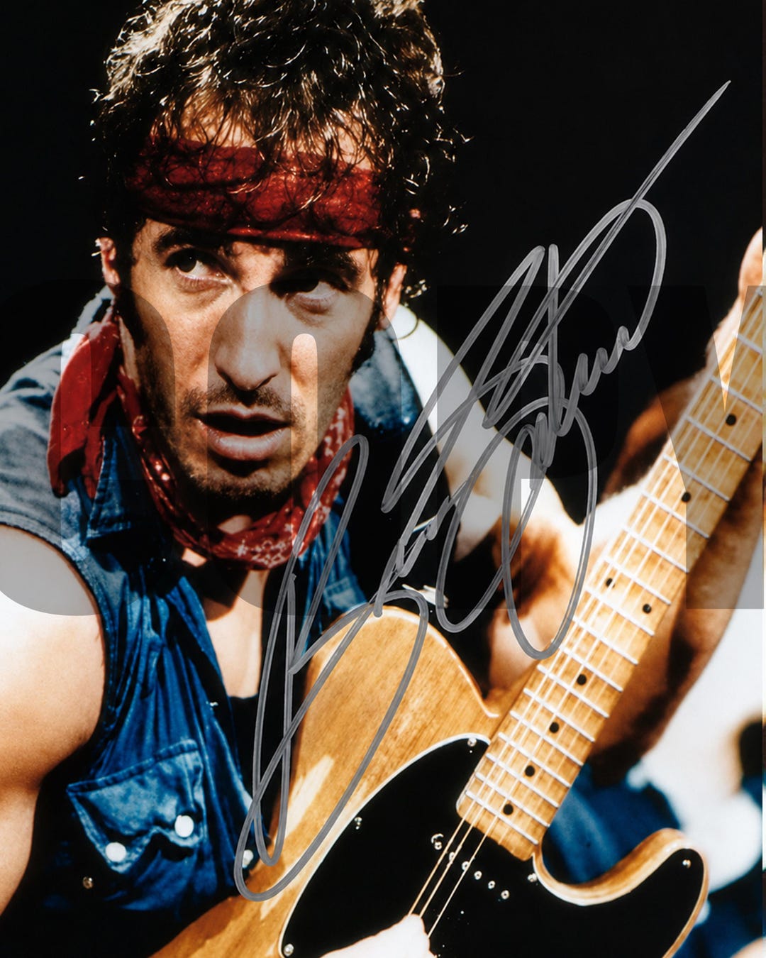 Bruce Springsteen 8x10 Signed Photo Autograph Reprint - Etsy
