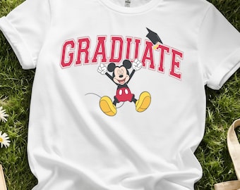 Mickey Graduate Shirt, Disney Grad Trip Class of 2026 Tee, Senior 2026 T-shirts