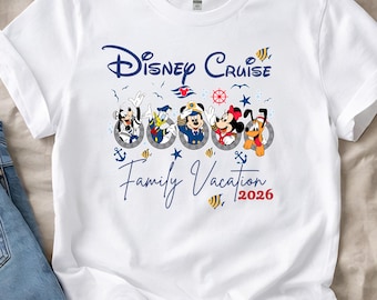 Disney Cruise Family Matching Shirts 2026 , Cruise Pirates Vacation T-shirt, Disney Cruise Group Tees