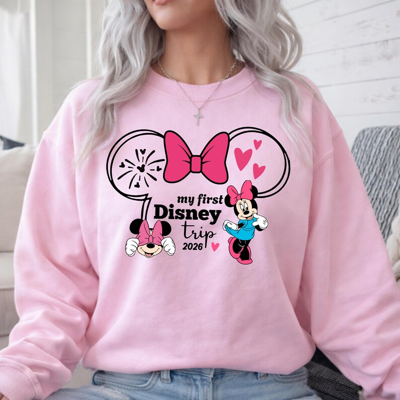 My First Disney Trip 2026 Shirt, Disneyland Family Vacation T-shirts, Disneyworld Toddler Kids Tees bild 8