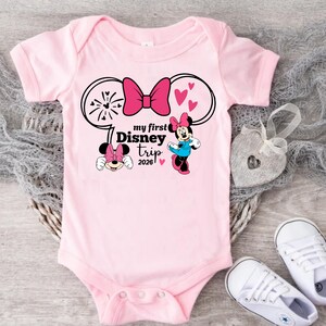 My First Disney Trip 2026 Shirt, Disneyland Family Vacation T-shirts, Disneyworld Toddler Kids Tees bild 5