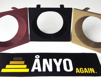 Cornice per singolo indicatore Volvo 240 260 / Finitura in fibra di carbonio da 52 mm / 1981-1993