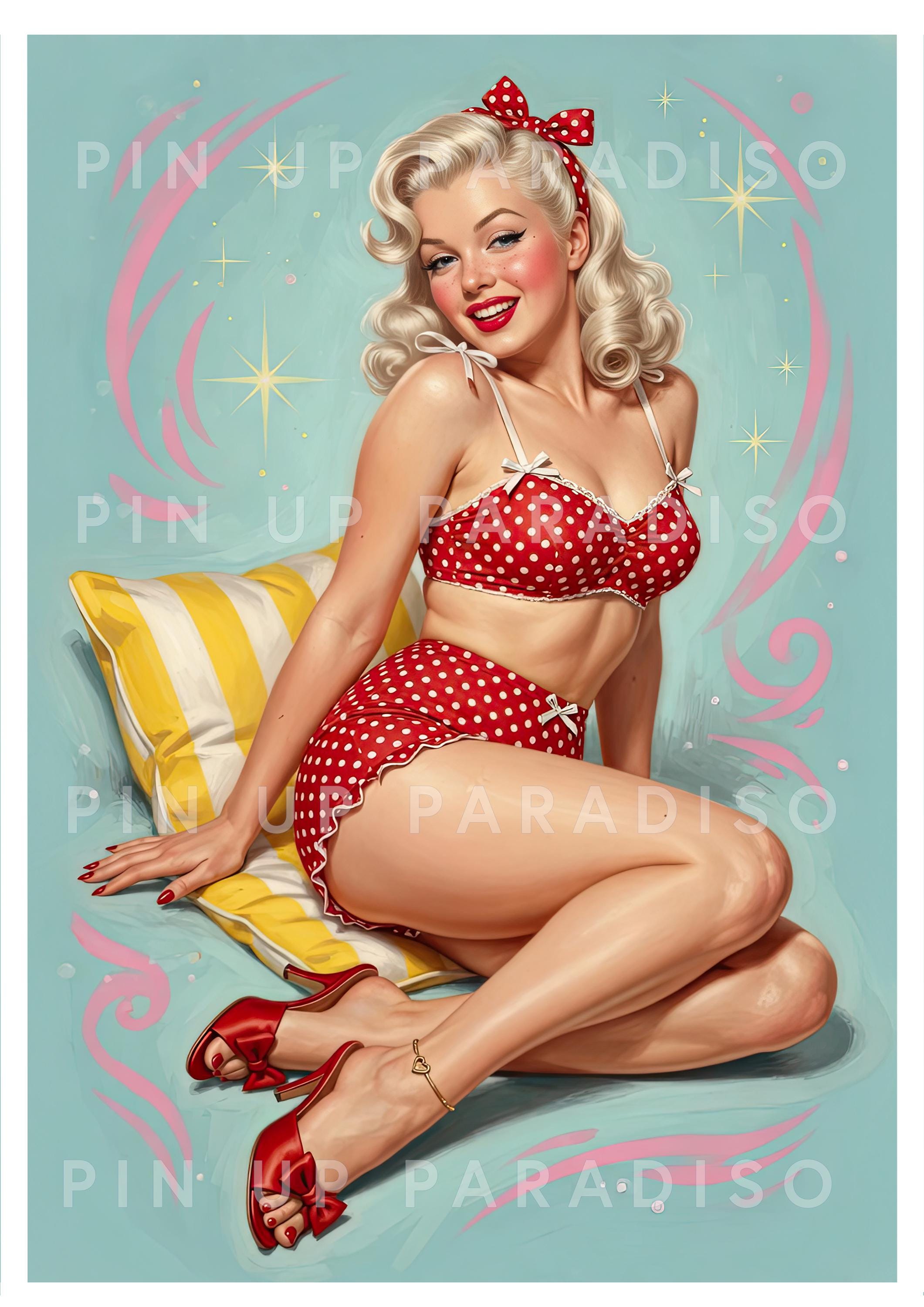 80s bikini poster - Etsy 日本