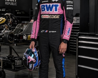 Macacão de corrida de kart feito à mão: Nível 2 CIK/FIA, personalizável.