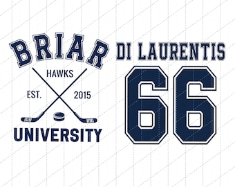 Briar Hockey Png, Di Laurentis 66 Hockey Romance Png, Briar U Png, Campus Hockey, Briar U Png, Custom University Hockey