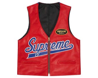 Black & White Spider Leather Biker Vest – Genuine Leather Motorcycle Vest | Zip Front Graphic Sleeveless Jacket