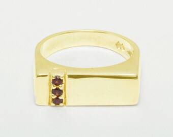 Rose or White Gold or Platinum 10k White Gold Natural Garnet /& Opal Womens Eternity Ring Customizable 9K,10K,14K,18K Yellow