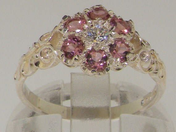 ホワイト ジルコニア リング レディース 指輪 ピンクゴールド 加工 CZ プレゼント 女性 ブランド