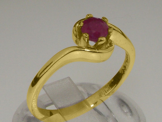Anillo solitario mujer oro amarillo new arrivals
