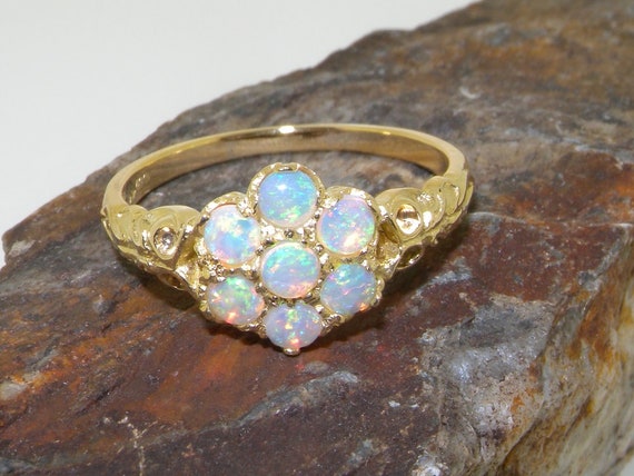 Opal daisy sale ring