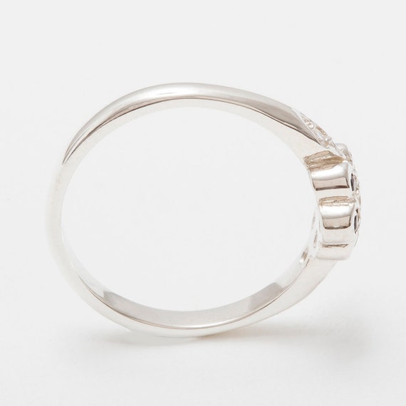 Set Per Battesimo Con Anello Con Zirconi, Ciondolo, Catena