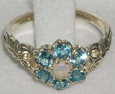 デイジーフルエタニティリング＊英国ヴィンテージ イギリス ビンテージ