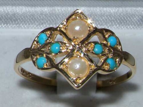 英国ビンテージ 9Kゴールド　 シードパールのブローチ 英国ビンテージ 9Kゴールド シードパールのブローチ イギリス