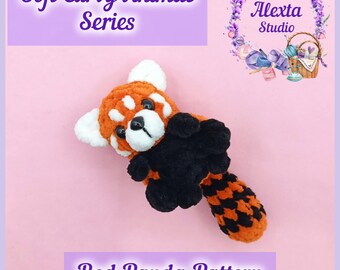 Amigurumi Red Panda Crochet Pattern PDF | Small Plush Toy | English Pattern | Instant Download
