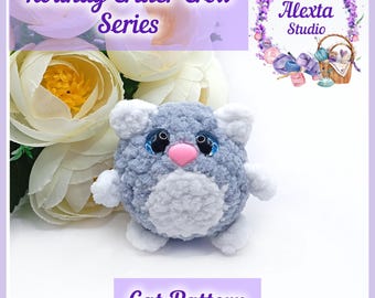 Amigurumi Cat Crochet Pattern PDF | Small Plush Toy | English Pattern | Instant Download