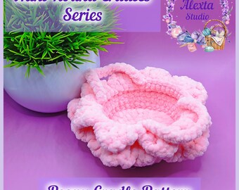 Peony Cradle Crochet Pattern PDF | Small Plush Toy | English Pattern | Instant Download