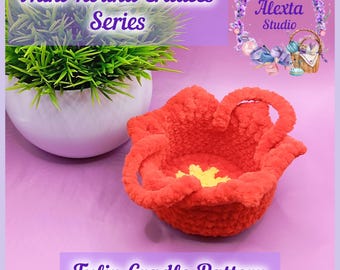 Haakpatroon tulp wieg pdf | Kleine knuffel | Engels patroon | Direct downloaden