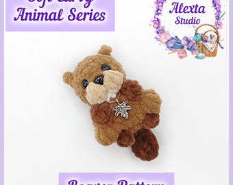 Amigurumi Beaver Pattern Crochet Pattern PDF | Small Plush Toy | English Pattern | Instant Download