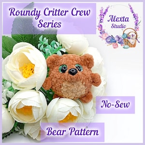 Amigurumi Bear No Sew Crochet Pattern PDF | Small Plush Toy | English Pattern | Instant Download