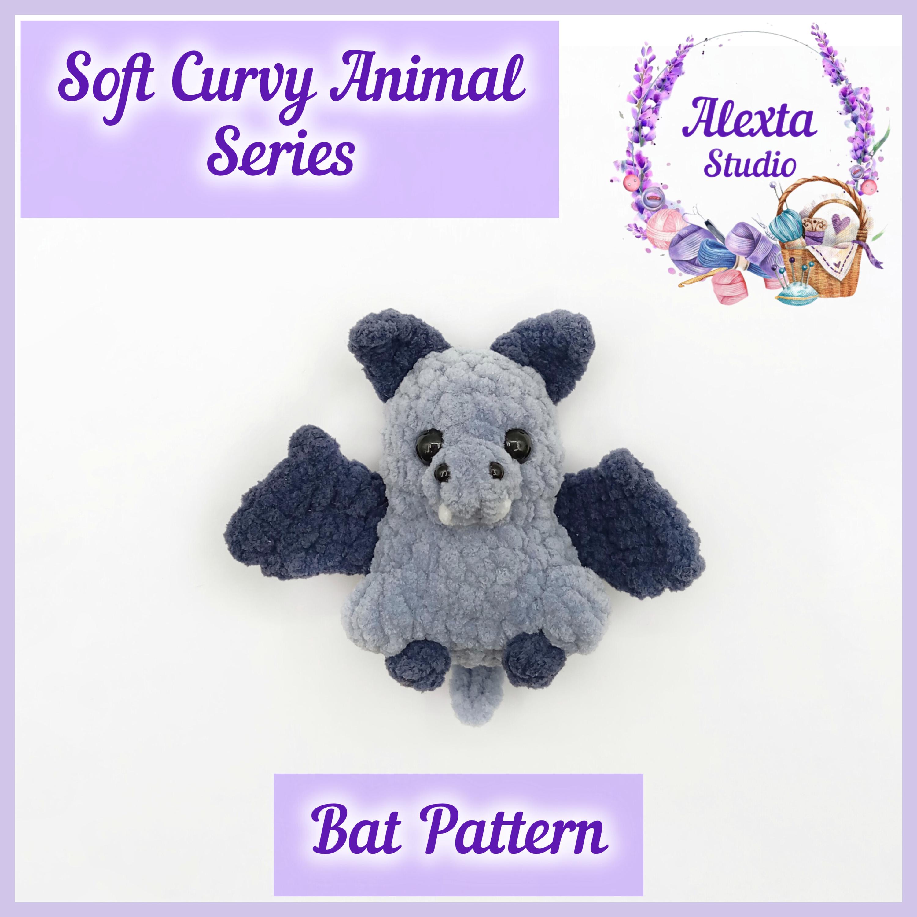 30 Bat Crochet Patterns for Halloween Decor, Gifts, and Spooky-Cute Amigurumi 26 Small Amigurumi Bat Pattern