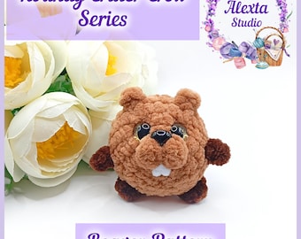 Amigurumi Beaver Crochet Pattern PDF | Small Plush Toy | English Pattern | Instant Download