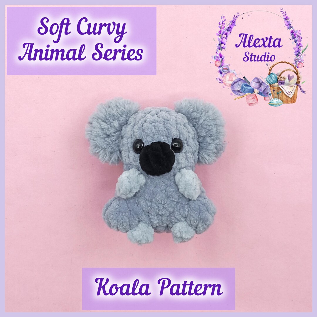 Amigurumi Koala Crochet Pattern PDF | Small Plush Toy | English Pattern ...